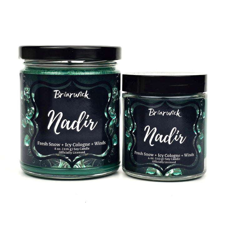two jars of mardir are sitting next to each other