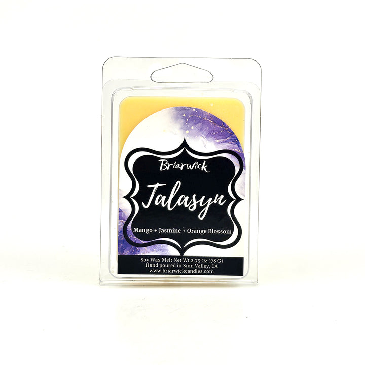 a packaged candle with a label on it