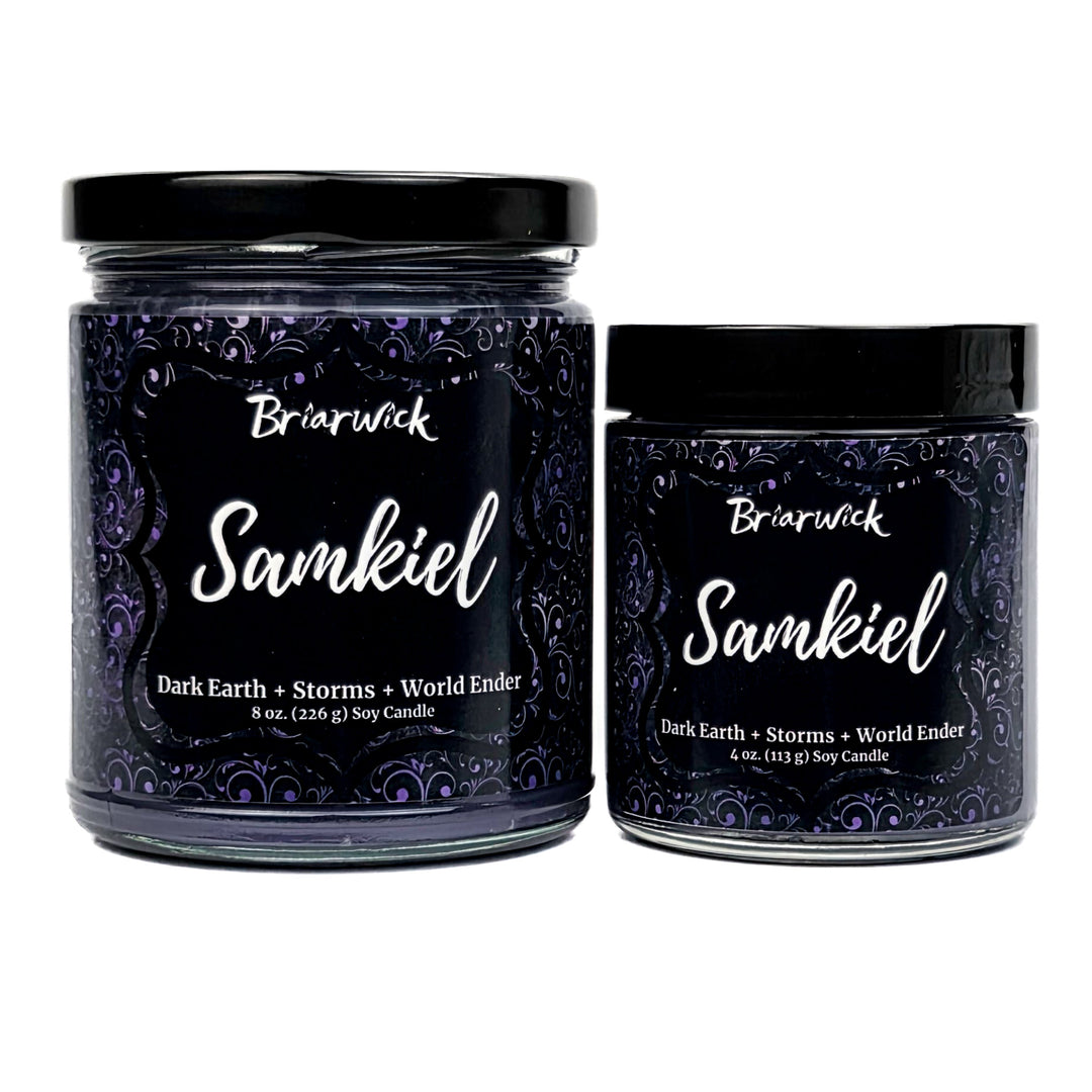 Samkiel- Officially Licensed Amber V. Nicole Gods and Monsters Candle