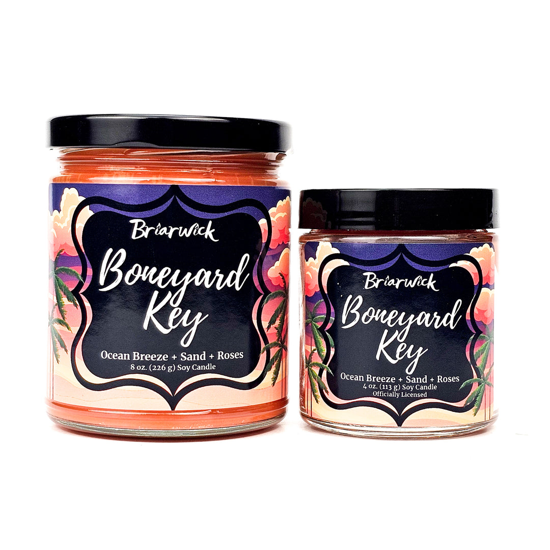 two jars of honey sit next to each other
