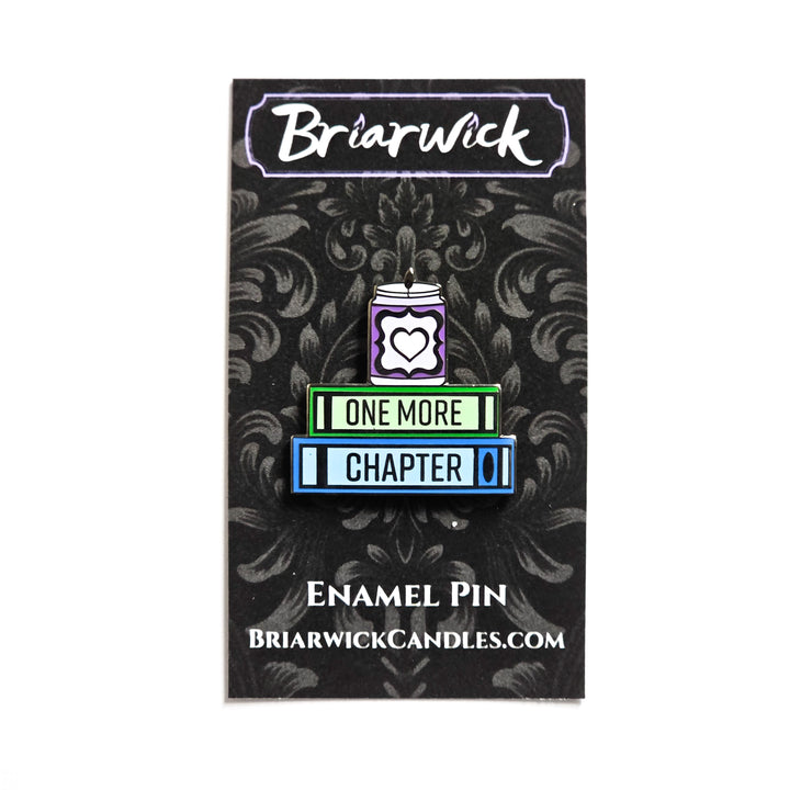 One More Chapter Book Stack Pin- Hard Enamel Pin