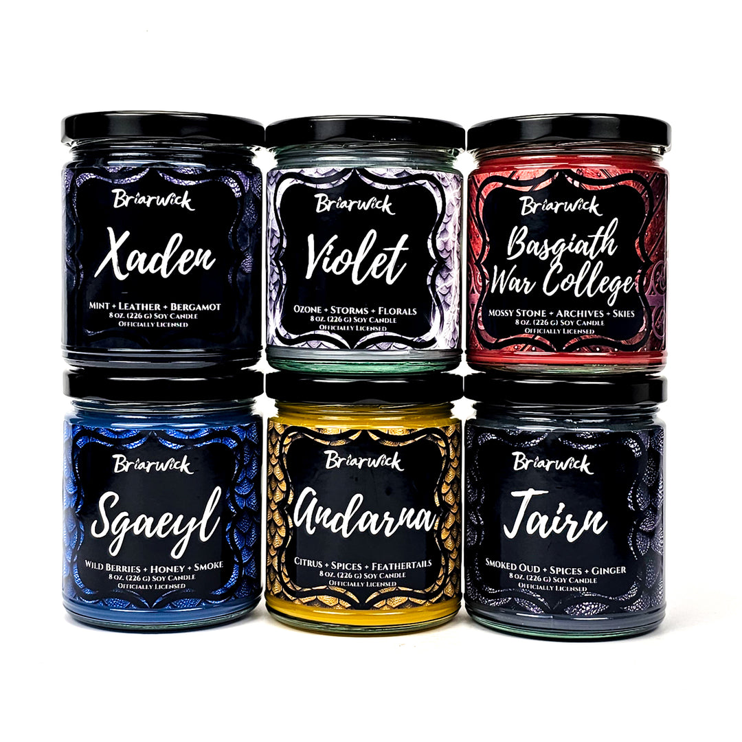 Fourth Wing- Original Collection Bundle - 8 oz. Jar Sized - Officially Licensed