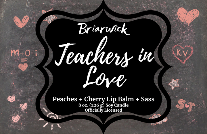 Teachers In Love- Officially Licensed M.A. Wardell Candle