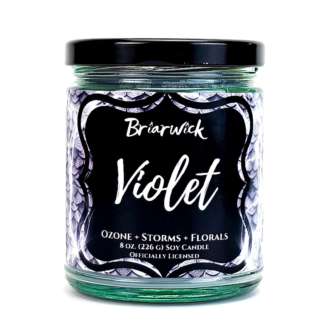 a glass jar with a label on it