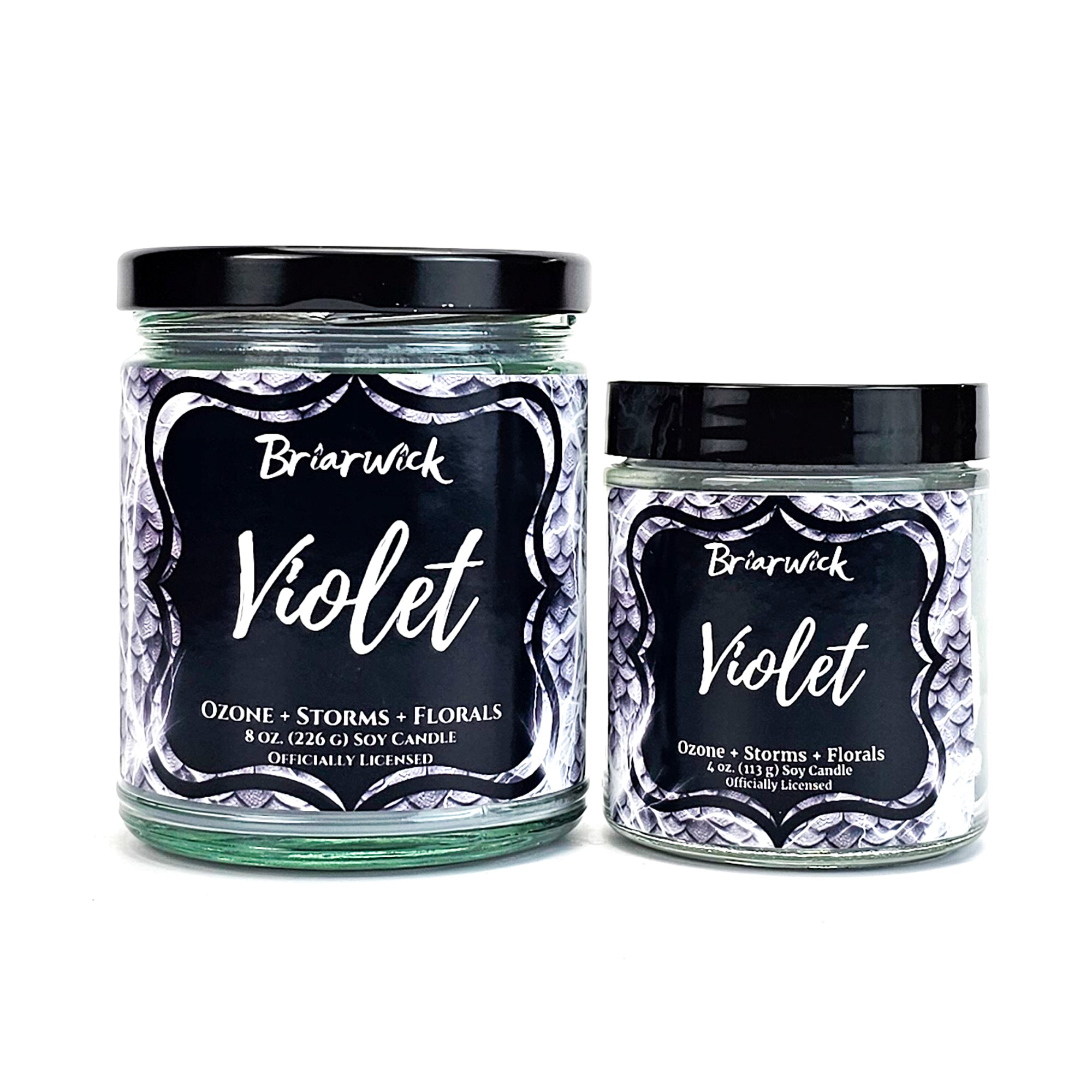 Violet- Fourth Wing Officially Licensed Candle – Briarwick