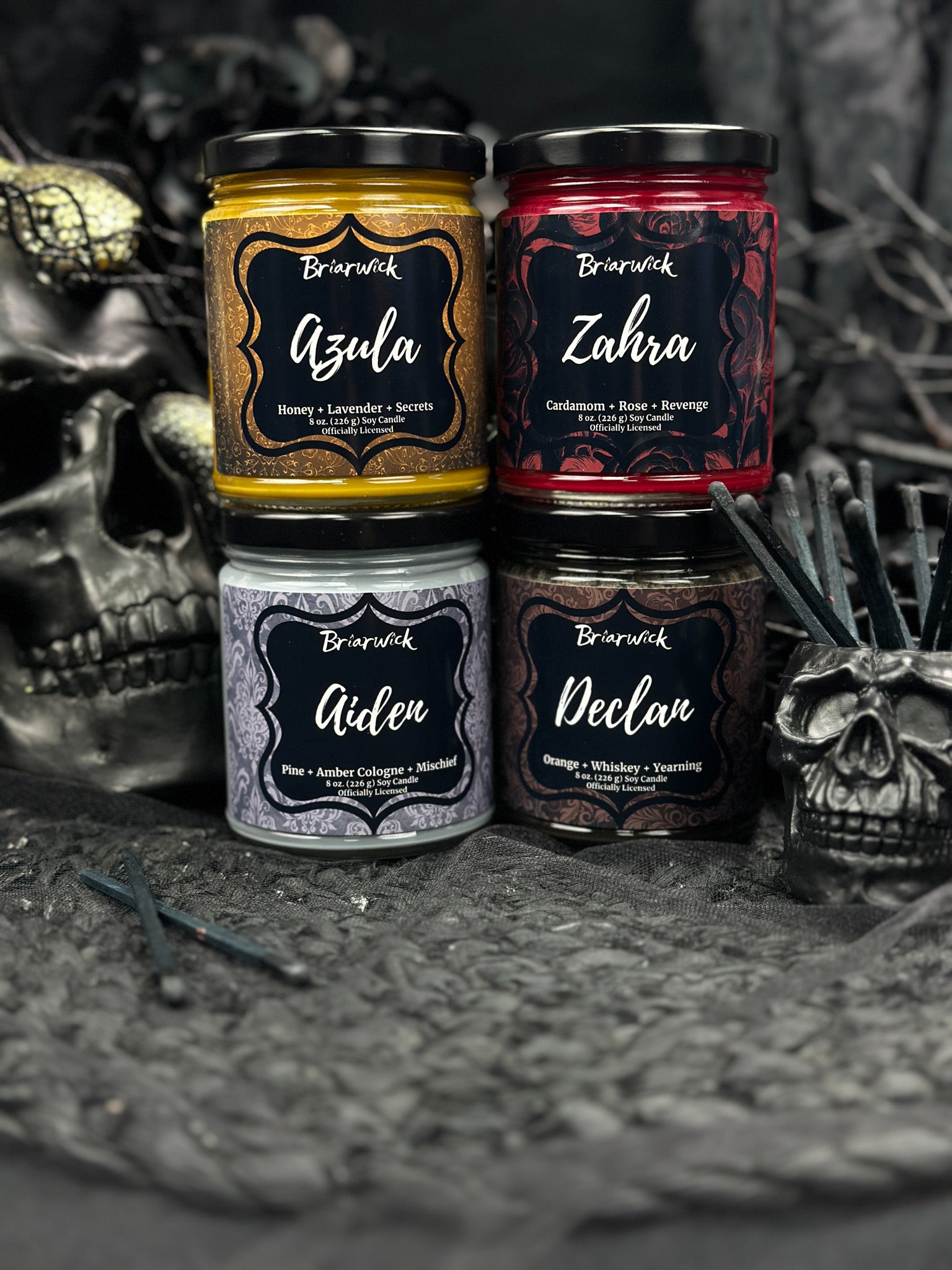 Mina Myles Officially Licensed Candle Collection – Briarwick