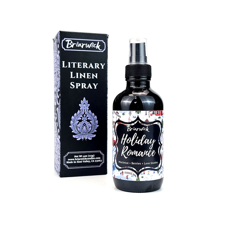 Holiday Romance- Seasonal Exclusive Literary Linen Spray