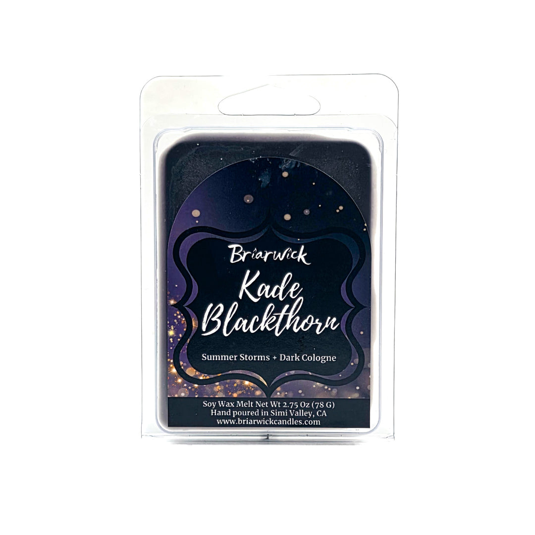 Briarwick Kale Blackthorn wax melt packaging on a white background