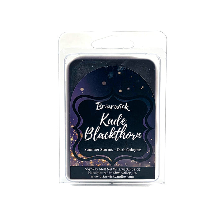 Briarwick Kale Blackthorn wax melt packaging on a white background