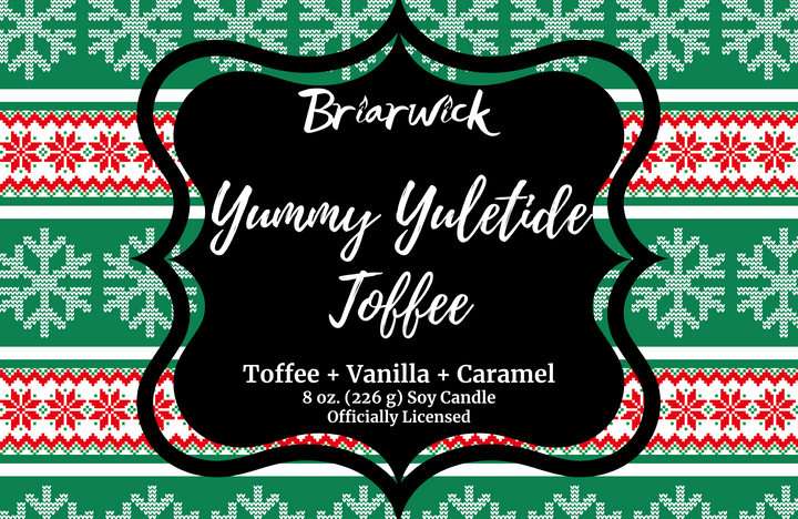 Yummy Yuletide Toffee- Seasonal Exclusive Winter 2024 Candle