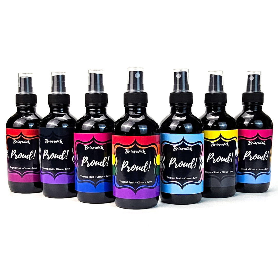 PROUD! 4oz Linen Spray with rainbow pride flag on a white background

PROUD! 4oz Linen Spray with lesbian pride flag on a white background

PROUD! 4oz Linen Spray with bisexual pride flag on a white background

PROUD! 4oz Linen Spray with transgender pride flag on a white background

PROUD! 4oz Linen Spray with asexual pride flag on a white background

PROUD! 4oz Linen Spray with nonbinary pride flag on a white background

PROUD! 4oz Linen Spray with pansexual pride flag on a white background