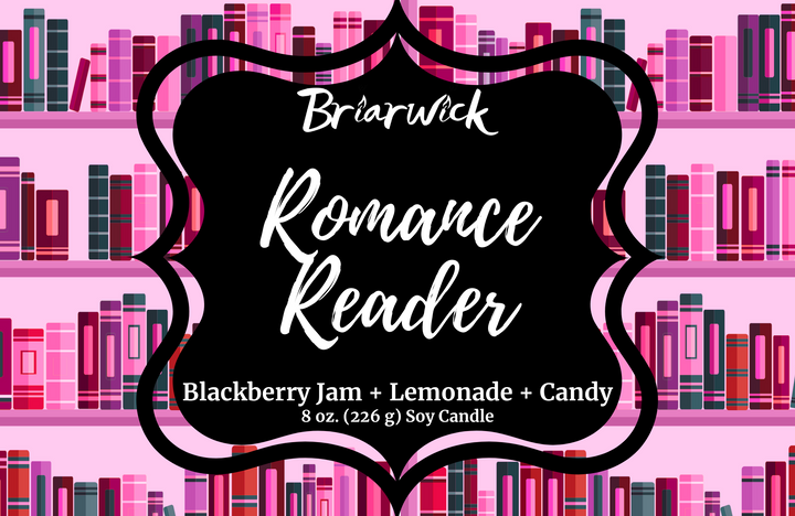 Romance Reader- Romance Trope Inspired Candle