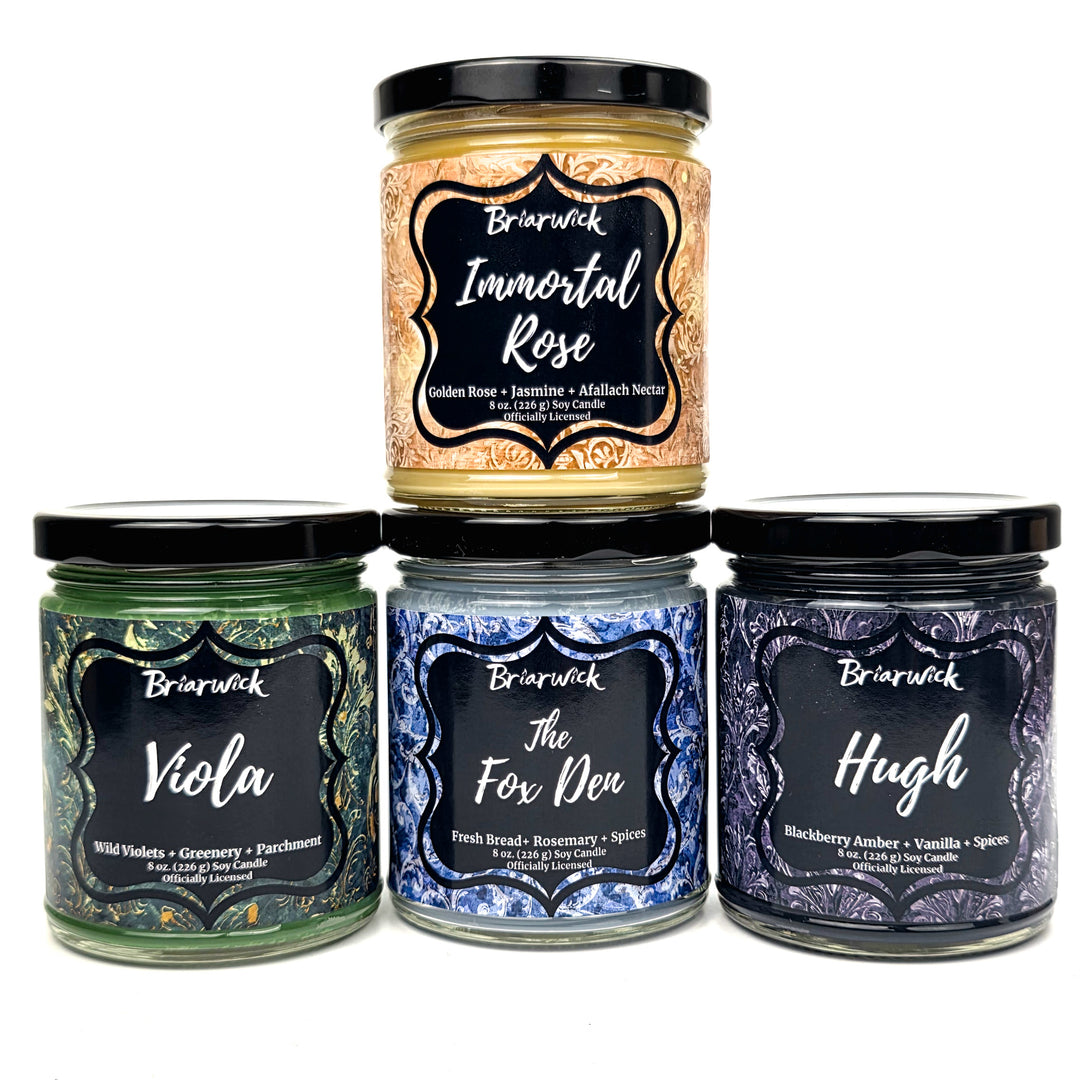 Immortal Rose- Alexandra Bracken Officially Licensed Candle Bundle