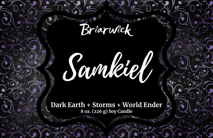 Samkiel- Officially Licensed Amber V. Nicole Gods and Monsters Candle