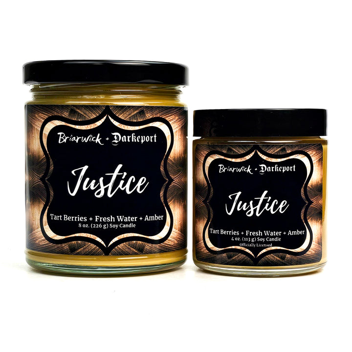 Justice- Officially Licensed Darkeport Candle