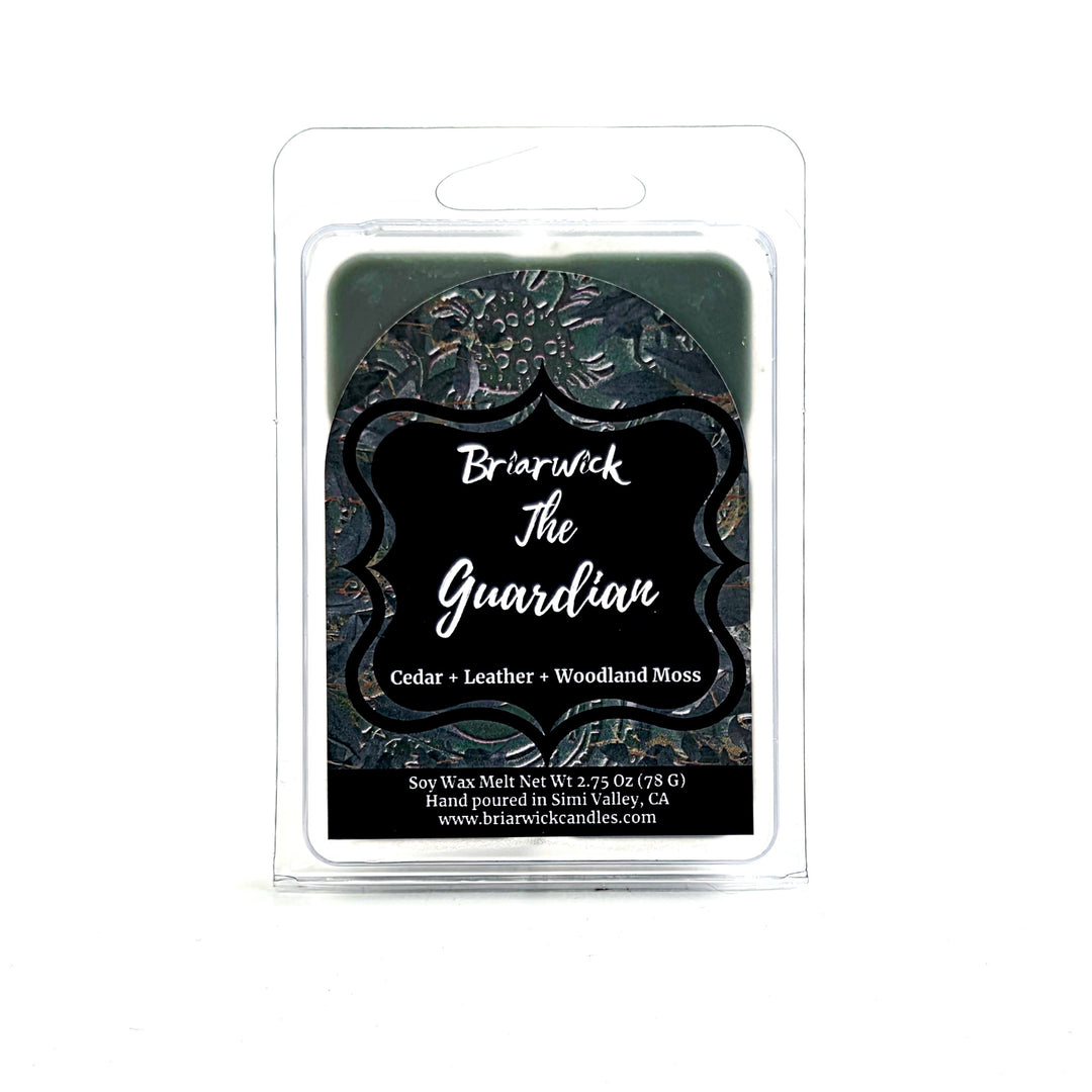 Briarwick The Guardian wax melt packaging on a white background