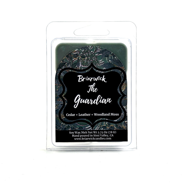 Briarwick The Guardian wax melt packaging on a white background