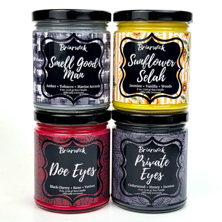 Evelyn Leigh Officially Licensed Candle Bundle of 4
