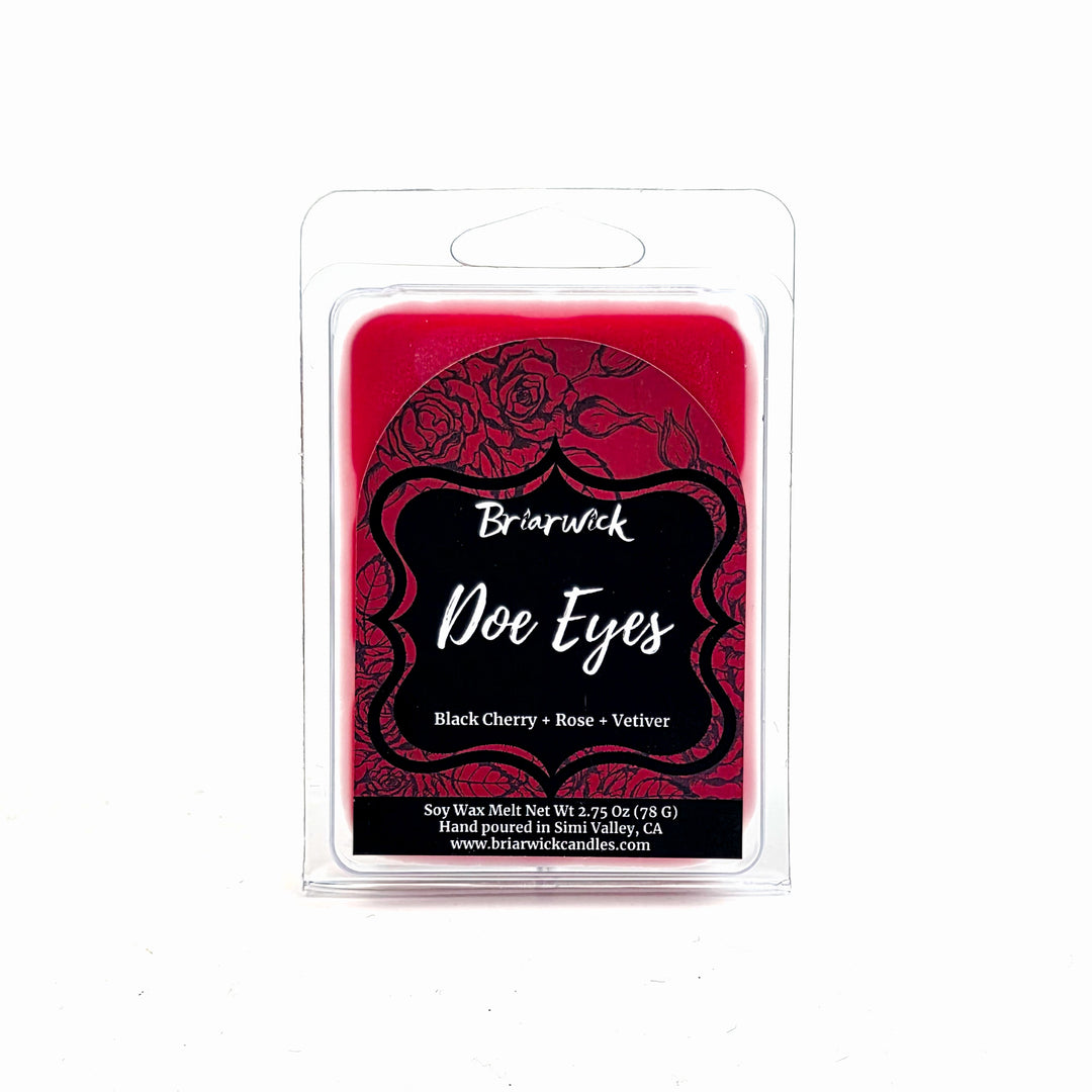 Briarwick Doe Eyes soy wax melt package on a white background