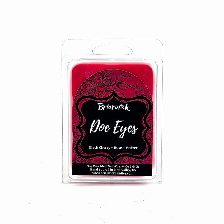 Briarwick Doe Eyes soy wax melt package on a white background