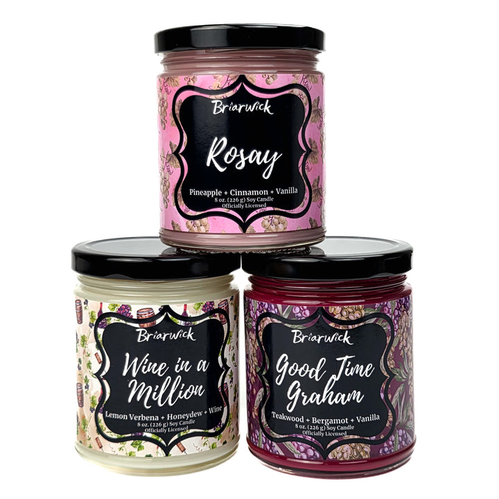 Officially Licensed Tobie Carter Candle Bundle