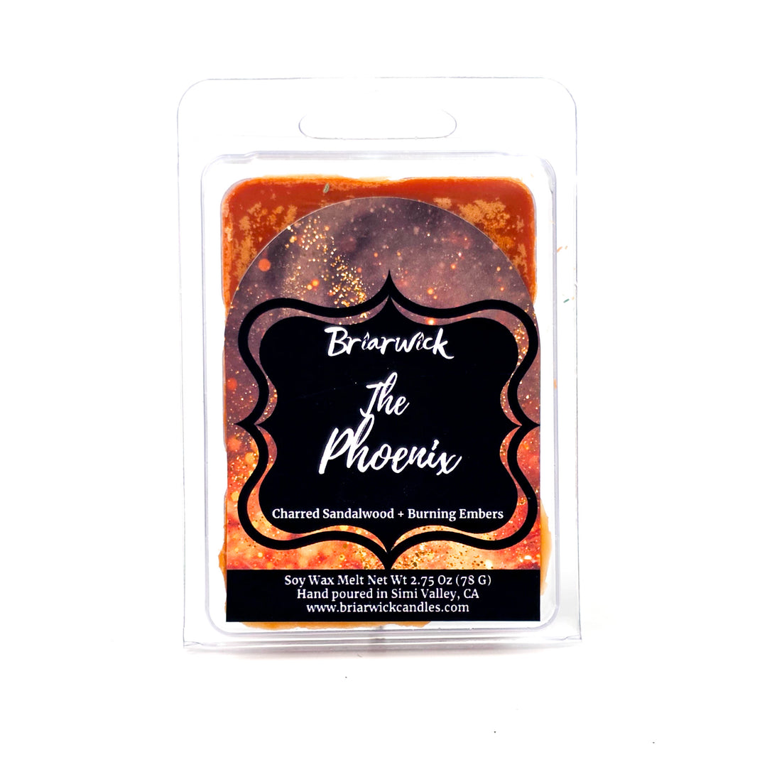 Briarwick The Phoenix wax melt package on a white background