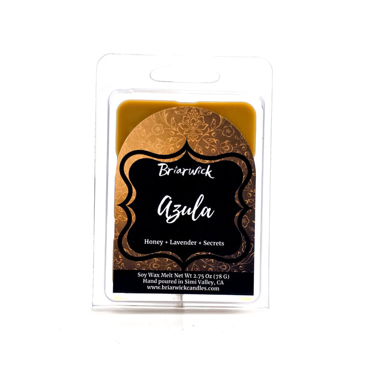 Briarwick Azula wax melt packaging on a white background