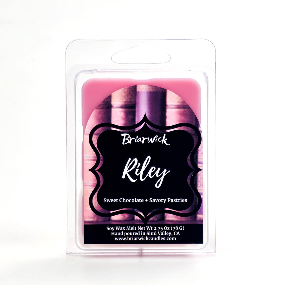 Briarwick Riley wax melt packaging on a white background