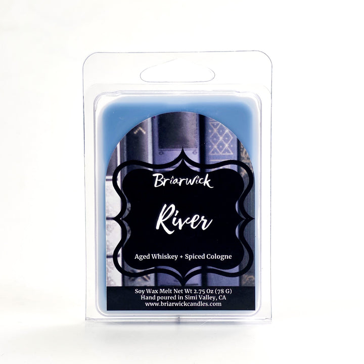 Briarwick River wax melt packaging on a white background