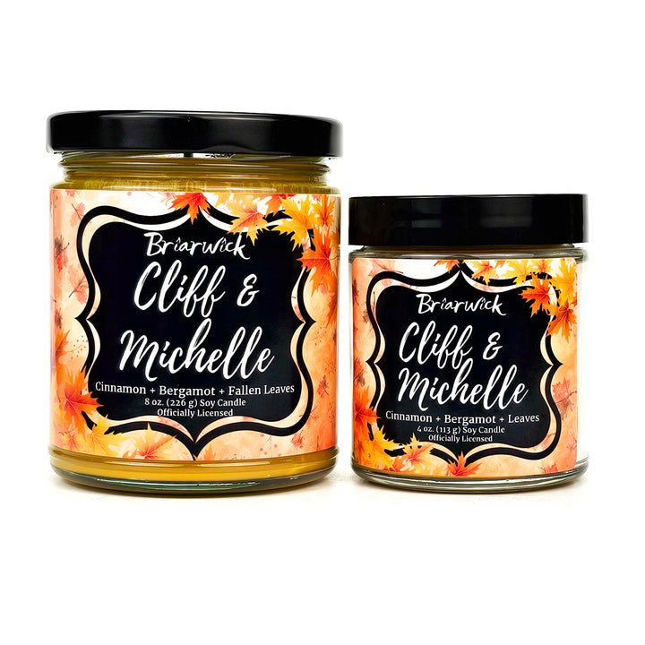 Cliff & Michelle- Officially Licensed If it Makes You Happy Candle