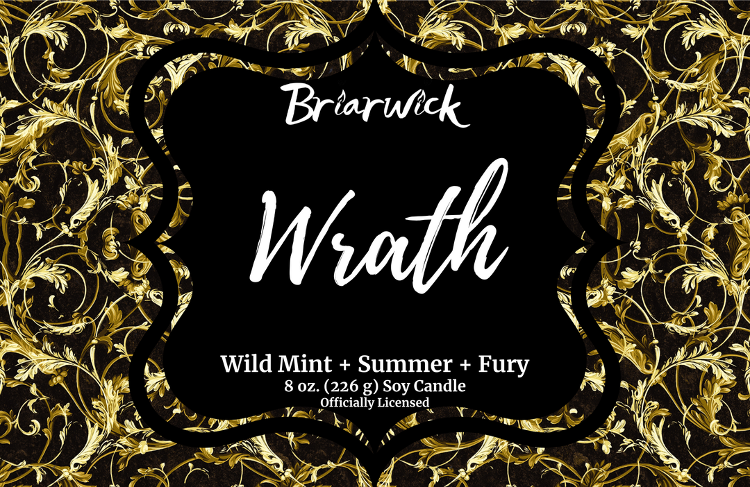 Wrath- Officially Licensed Kerri Maniscalco Candle
