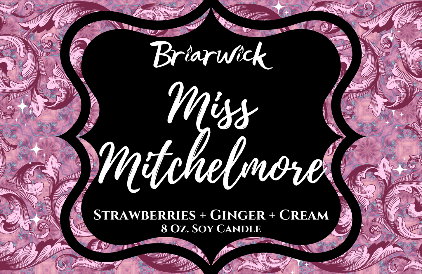 Miss Mitchelmore Candle- Inspired By Mortal Follies- Soy Vegan Candle