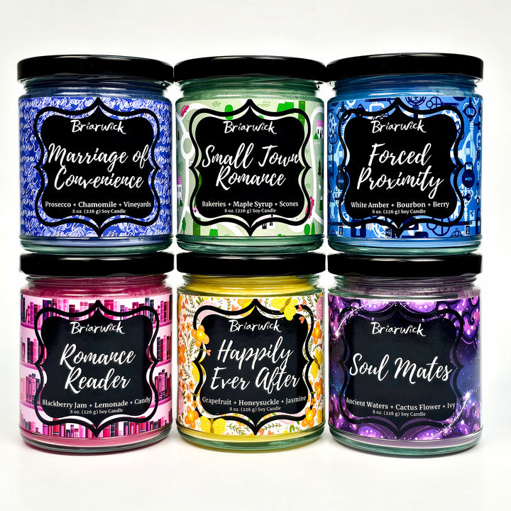 Valentine's Day Romance Trope Candles