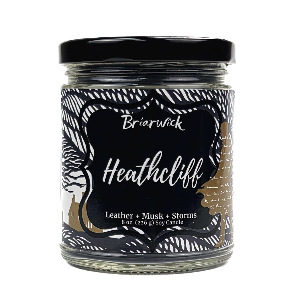 Heathcliff- Emily Bronte's Wuthering Heights Candle