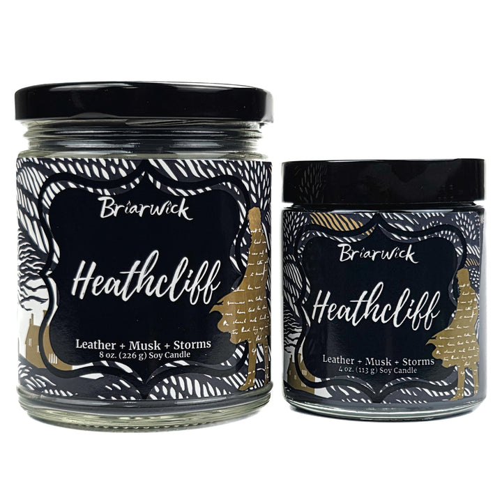 Heathcliff- Emily Bronte's Wuthering Heights Candle