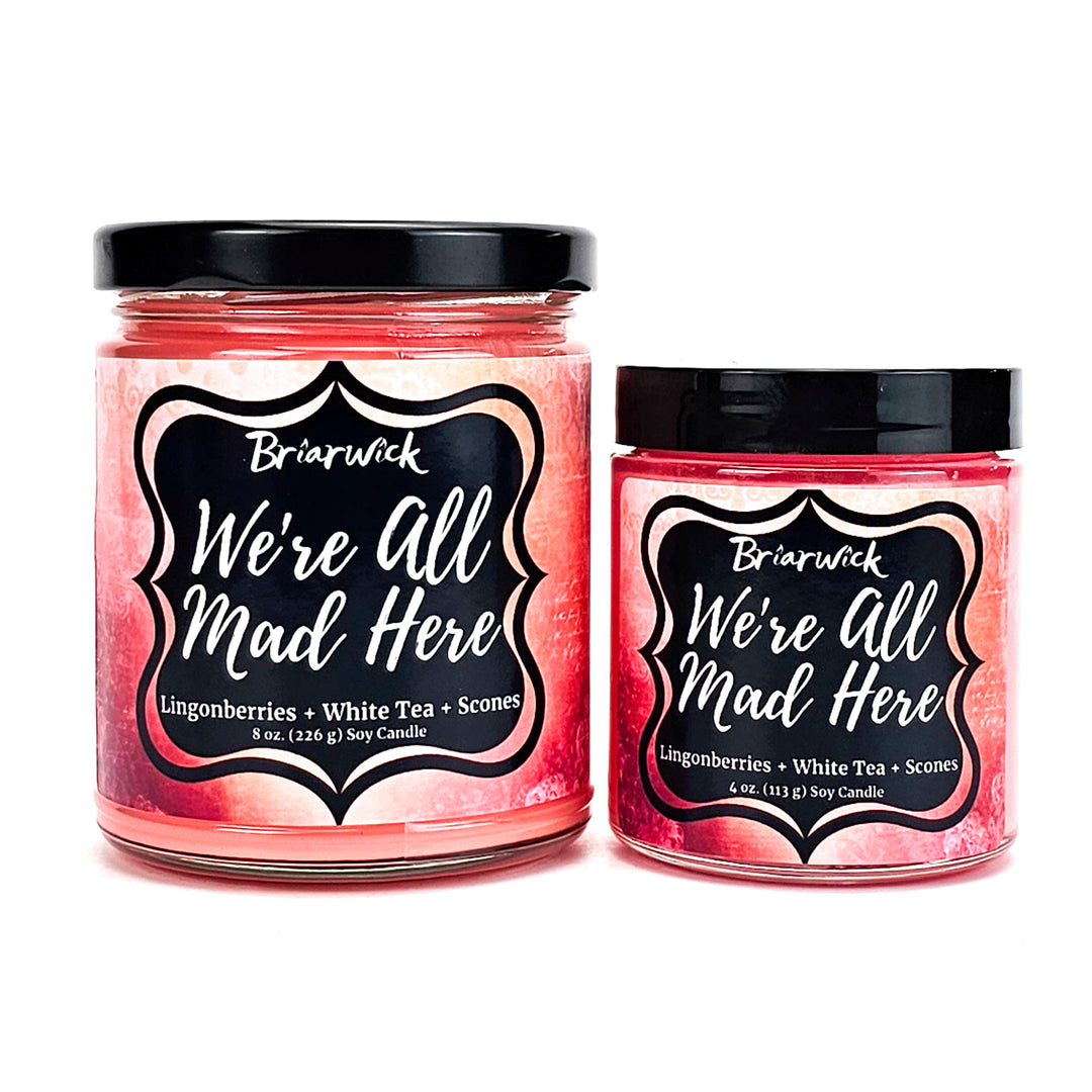 two jars of we're all madd - madd - madd -