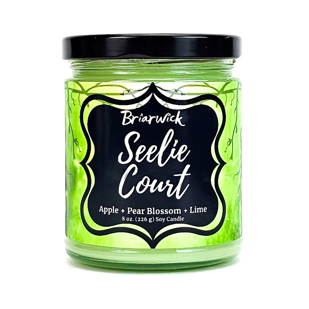 a jar of selfie court apple and pear blossom