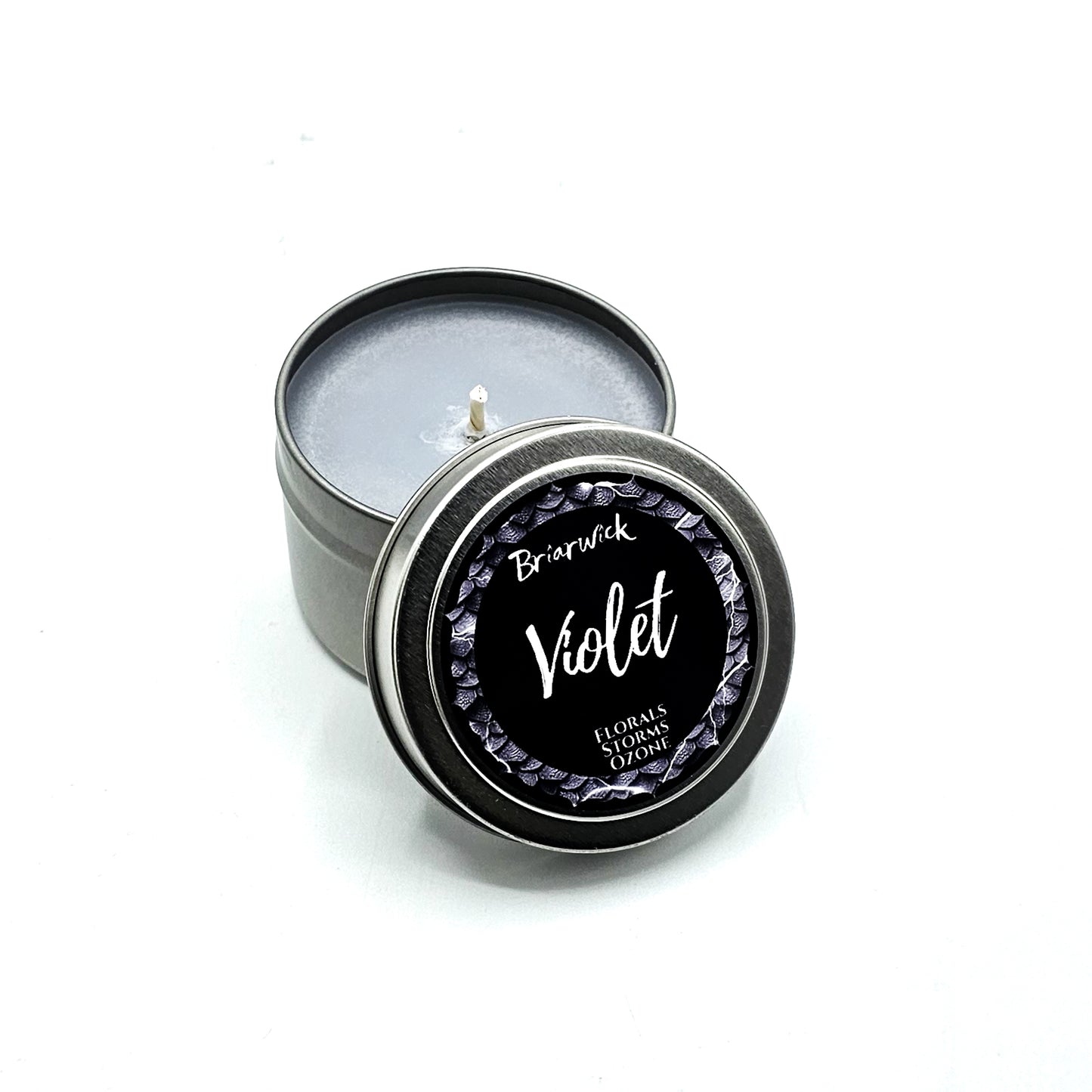 Violet Candle- Fourth Wing Officially Licensed- Soy Vegan Candle