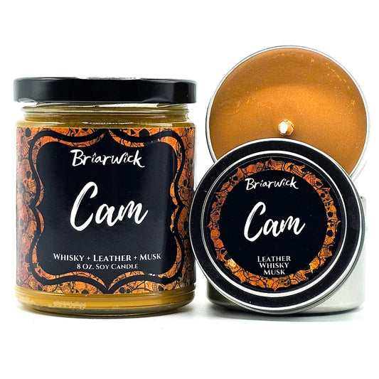 Cam Candle- Rebel Kings MC Inspired - Soy Vegan Candle