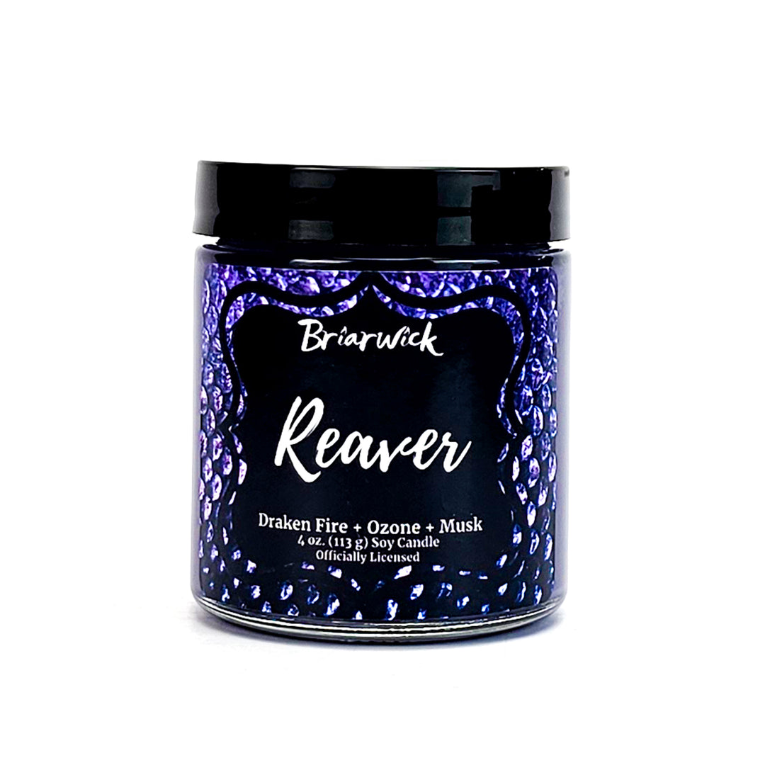 a jar of reaverr on a white background