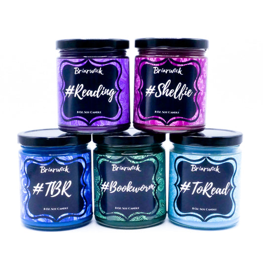Bundle of 5 Mystery Scent Candles- #Tester Collection- Soy Vegan Candle