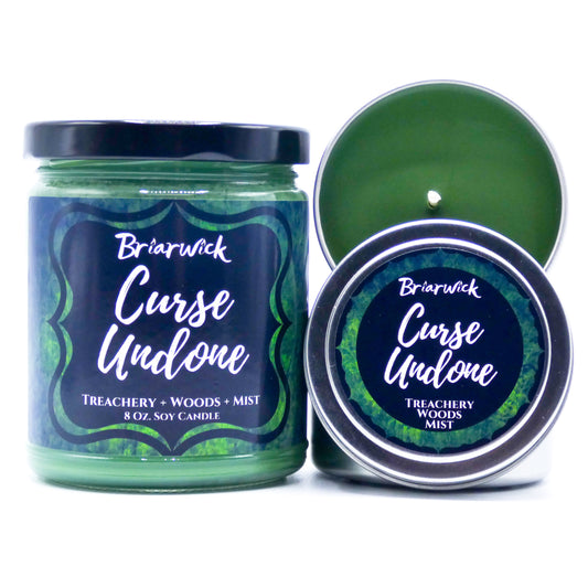 Curse Undone Candle - Gold Spun Inspired - Soy Vegan Candle