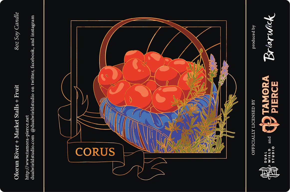 Corus Candle - Tamora Pierce Officially Licensed - Soy Vegan Candle