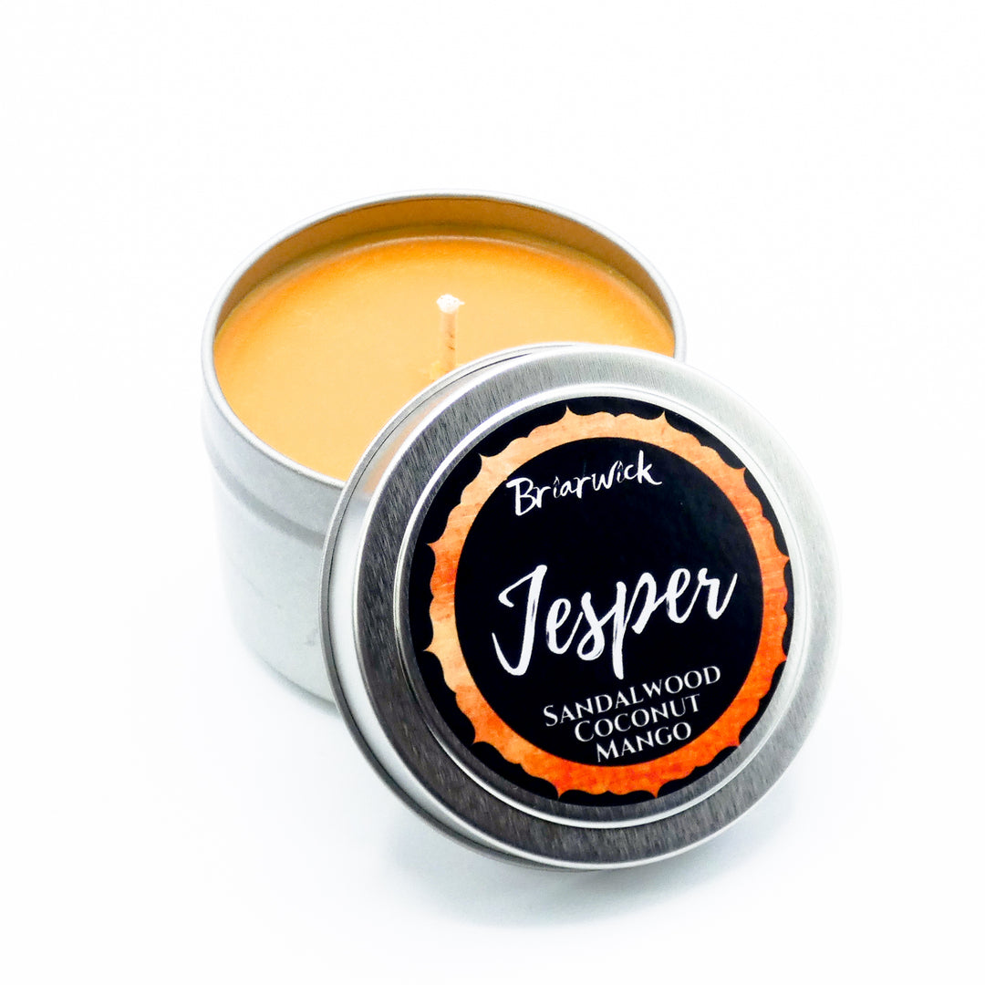 a tin of jesper solid wood shaving wax
