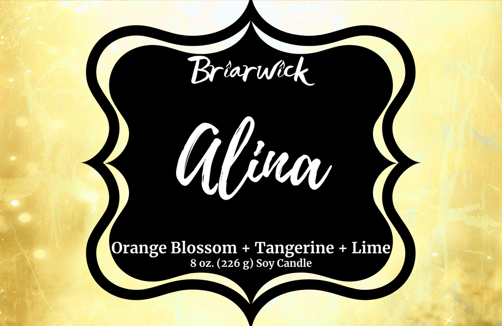 an orange blossom and tangerine lime brand logo
