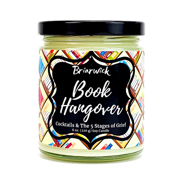 a jar of book hagster on a white background