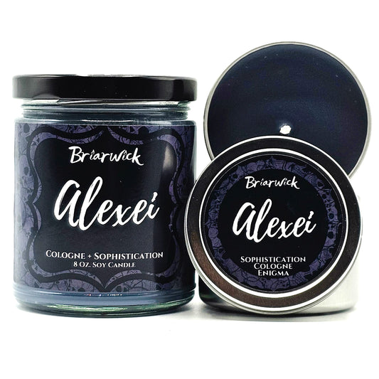 Alexei Candle- Rebel Kings MC Inspired - Soy Vegan Candle