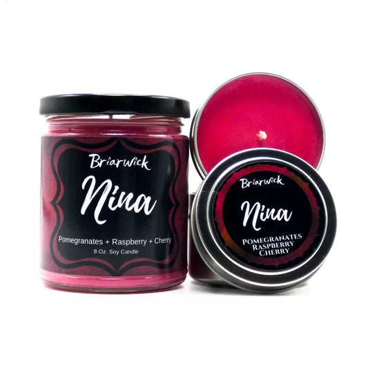 Nina Candle- Six of Crows Inspired- Soy Vegan Candle