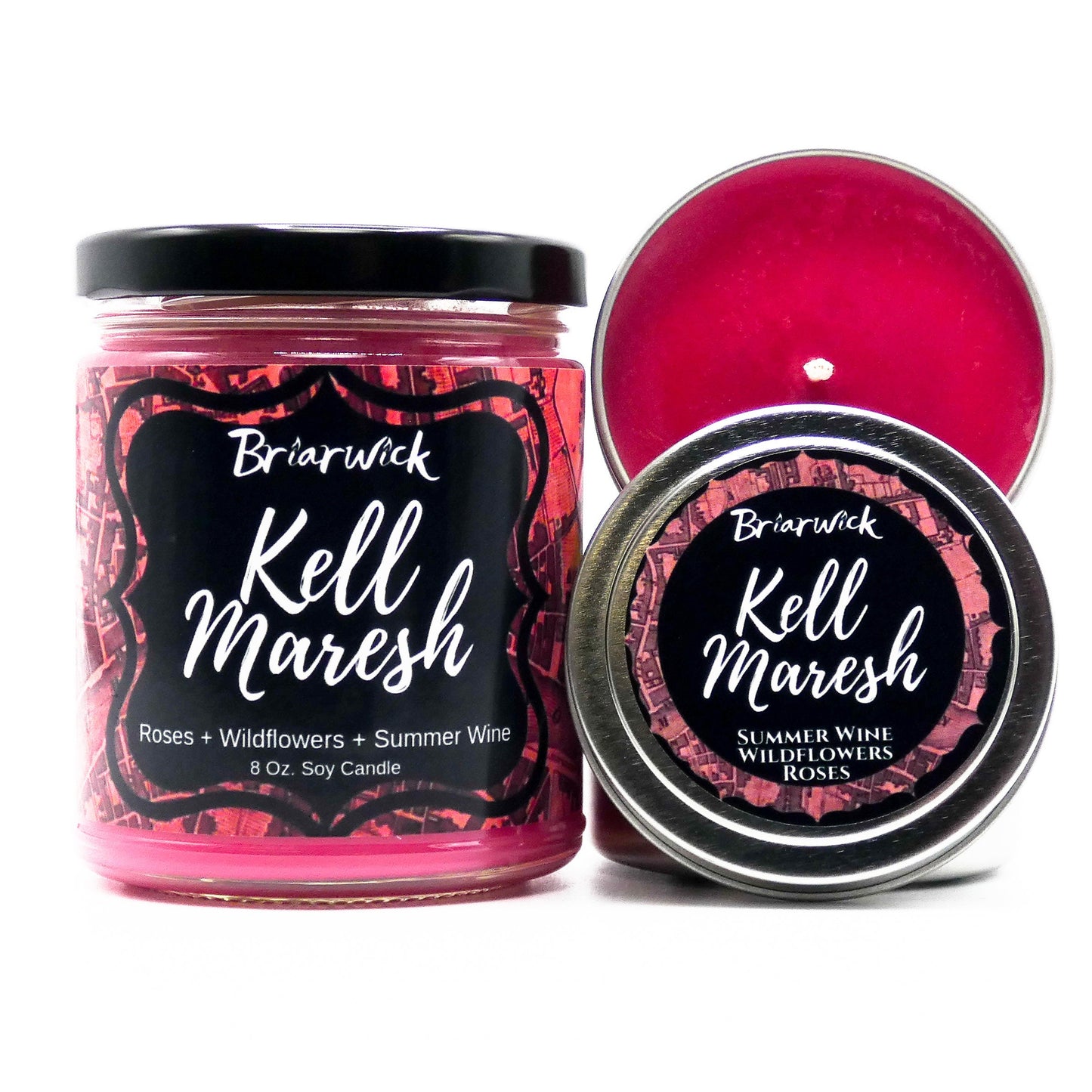 Kell Maresh Candle- Shades of Magic Inspired- Soy Vegan Candle