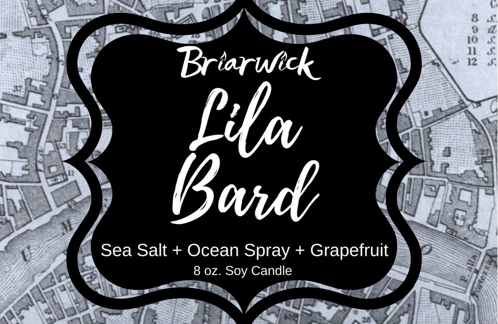Lila Bard Candle- Shades of Magic Inspired- Soy Vegan Candle